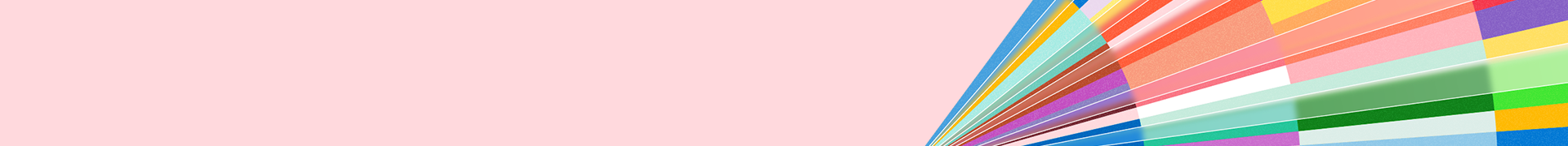 Colorful image with headshot