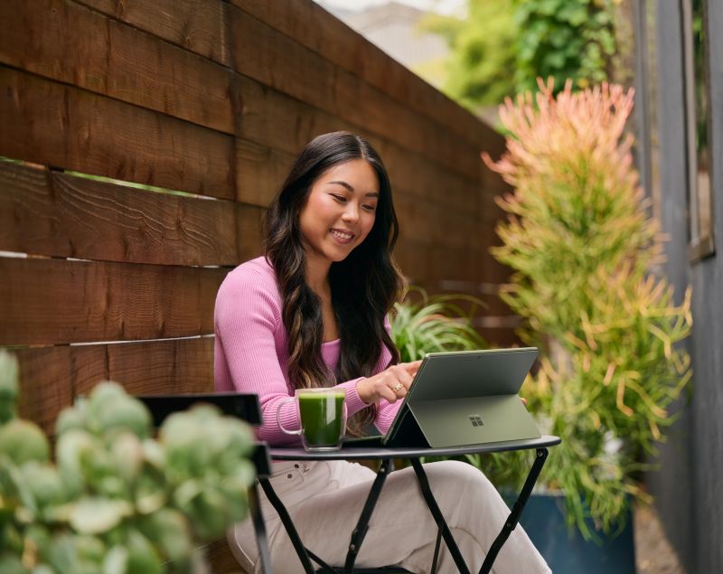 Photo of Microsoft employee